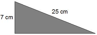 1.- En un triángulo rectángulo, los catetos miden 5 y 1cm, respectivamente. Cuánto valdrá su área y su perímetro?.- En un triángulo rectángulo, un cateto mide 7cm y la hipotenusa 5cm.