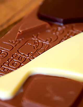 9 Cheelzi Barra artesanal de chocolate con leche,