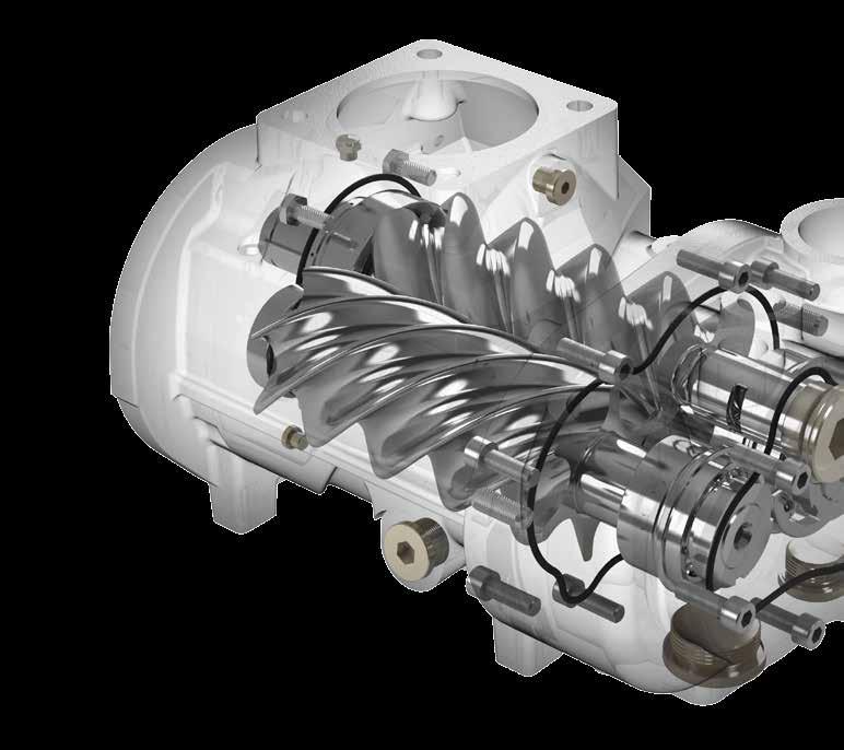 Motor TEFC de alta eficiencia Nivel de ahorro de energía líder en el mercado Caída mínima de presión Costos
