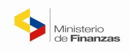 Fecha de publicación: 29-04-13 Subsecretaría o Coordinación Coordinación General de Administración Financiera MINISTERIO DE FINANZAS DEL ECUADOR Parámetros Aplicables a la Información de Desarrollo