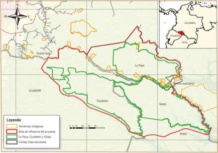 Programa Trinacional de Conservación y Desarrollo Sostenible Objetivo: Consolidar el corredor Zona Reservada Güeppí (Perú) Reserva de Producción Faunística Cuyabeno (Ecuador) Parque Nacional Natural