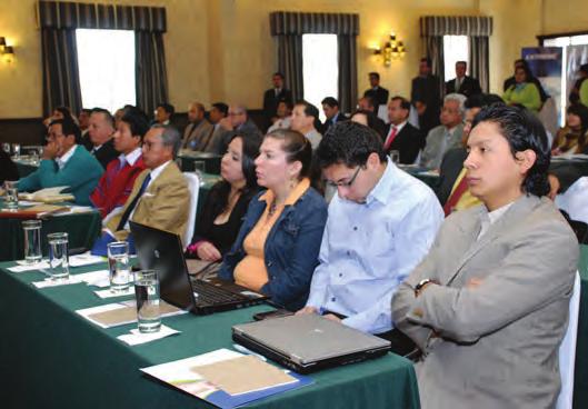 El evento se desarrolló en el hotel Dann Carlton de la ciudad de Quito, contando con la participación de más de 130 invitados entre ellos: organismos internacionales, instituciones de control y