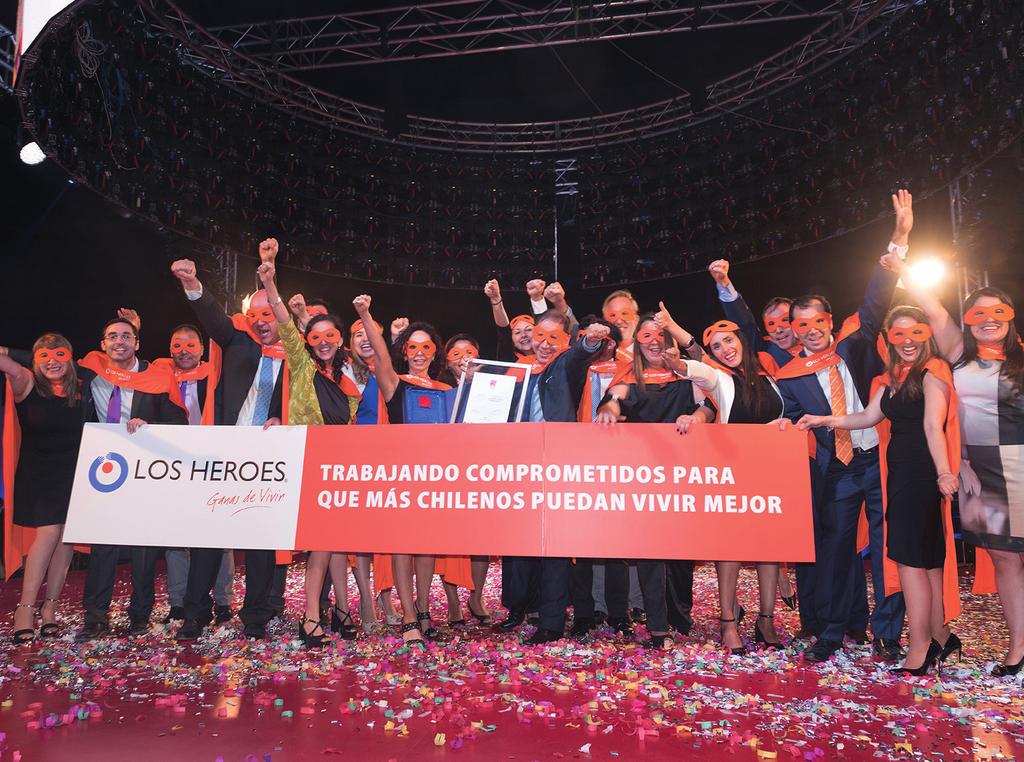 Historia Más de 60 años, contribuyendo para que más chilenos puedan vivir mejor. Hitos 2017 Los Héroes se adjudicó la licitación de pagos de beneficios sociales del Estado 2018-2022.