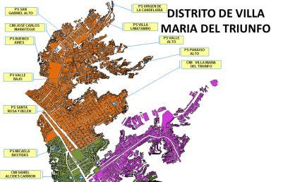Área del brote: Distrito Villa María del Triunfo.