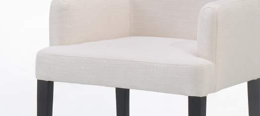 polyester fiber. Solid wood legs with different varnishes to choose from. 52 53