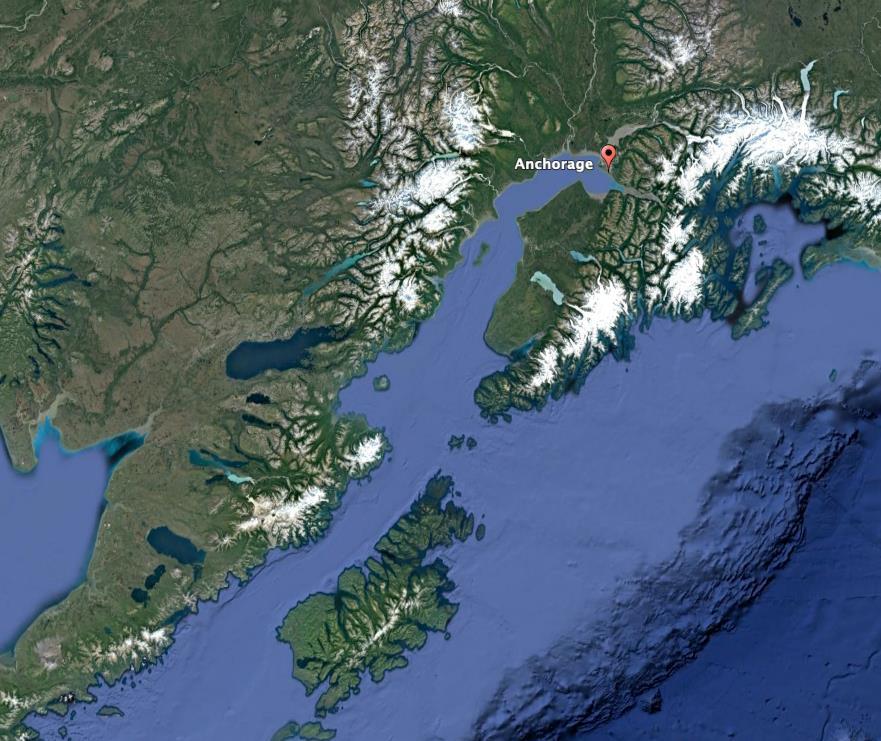 El Centro Nacional de Alerta de Tsunamis en Palmer, Alaska emitió una Advertencia de Tsunami para la Ensenada de Cook y la Península Kenai.