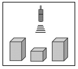 Sensor por ultrasonidos Tipo de caja Tamaño de caja Material de la caja Longitud de la