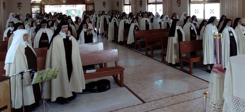 El encuentro, organizado por la federación Mater Carmeli de Italia, contó con la presencia de hermanas de la