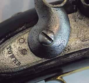 133. Fusil Remington rolling block modelo argentino 1879, calibre 11 mm; encastre de bayoneta. Con faltantes. 134.