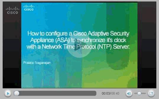 programa, el procedimiento para configurar el ASA como cliente NTP: Cómo configurar un dispositivo de seguridad adaptante de Cisco (ASA) para sincronizar su reloj con un servidor del Network Time
