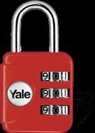0008818 ad YTP2 Rojo TS 0008820 ad YTP2 mar TS 0008821 ad YTP2 zul TS Padlock with zinc body and steel wire 11cms long 3 resetable dials easy to use uthorized by TS