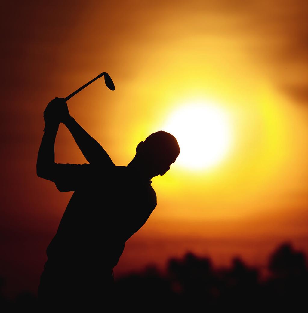 PASIÓN. Los jugadores de golf de cualquier nivel son universalmente apasionados del juego.
