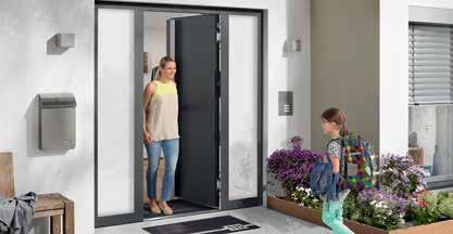 Puertas de entrada a vivienda de aluminio Con un excelente aislamiento térmico y un compromiso de 10 años de