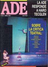 (Agotado) Texto teatral: Batalla en la Residencia, de J. A. Hormigón. Nº 28 Enero, 1993; 84 págs. Texto Teatral: La Corona, de Manuel Azaña.