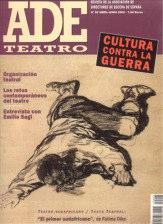 Nº 95 Abril-Junio 2003; 228 págs. Texto Teatral: El primer sudafricano de Fatima Dike. Secciones monográficas: Cultura contra la guerra por P. Harris, H. Pinter, P. Durán, G. Martín Muñoz, J.