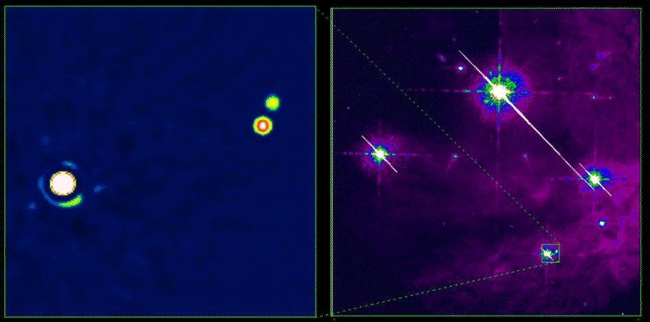 Orion Imagen de alta resolución donde se observa