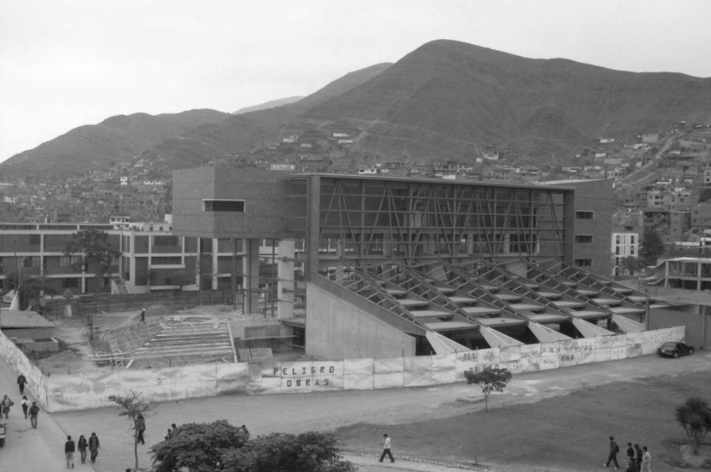 Avance de la construcción de la infraestructura física de la Biblioteca Central