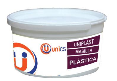 Uniplast masilla plástica extra blanca Enlucido de renovación estructurado en pasta listo al uso de interior.