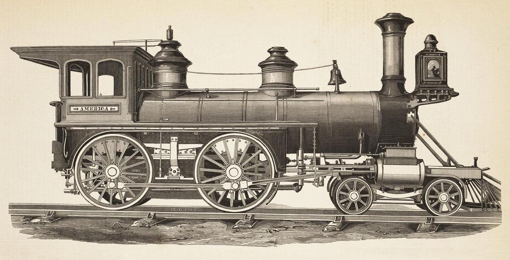 Peter Cooper diseñó el primer tren a vapor al que llamó Tom Thumb.