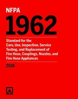 Picos y Dispositivos de Mangueras Contra Incendios (foto #7) Foto #7: Portada de la norma NFPA 1962 (2.