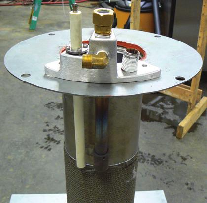 El intercambiador de calor del Fusion está construido con materiales de alto desempeño en la transferencia de calor.