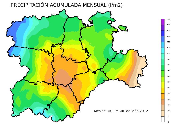 Información Climatológica Mensual de