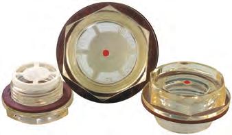 K0445 Mirillas de nivel de aceite A B 3 Carcasa de poliamida termoplástica. Reflector de plástico.