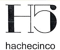 Signo Solicitado: La denominación H5 HACHECINCO y logotipo (no se reivindica colores) conforme al modelo adjunto.