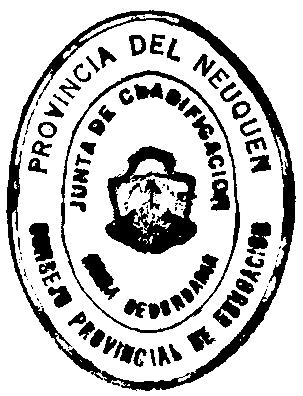 Provincia del Neuquén Consejo Provincial de Educación Junta de Clasificación Rama Media www.neuquen.edu.ar NEUQUÉN, 29 de mayo de 2015 Sr.