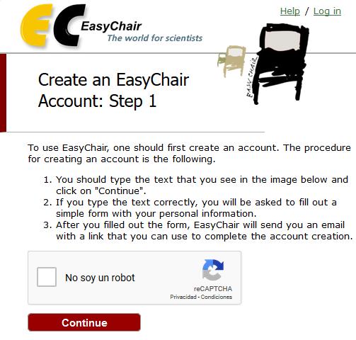A continuación detallamos los pasos a seguir tanto para darse de alta en EasyChair como para enviar su paper. 1.