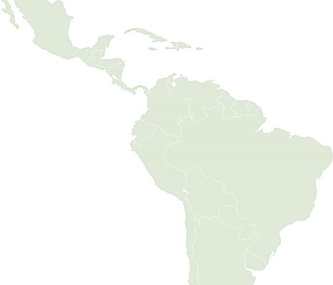 Proyecciones del crecimiento de economías de América Latina: 2018 53 México 2.3 Guatemala 3.2 El Salvador 2.3 Costa Rica 3.6 Honduras Rep. Dominicana 3.5 5.8 Nicaragua 4.7 Venezuela -15.