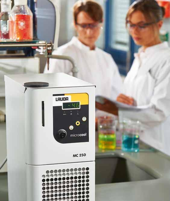 LAUDA Microcool Enfriadores de circulación para el servicio continuo fiable en el laboratorio y la investigación desde -10 hasta 40 ºC Excelente relación