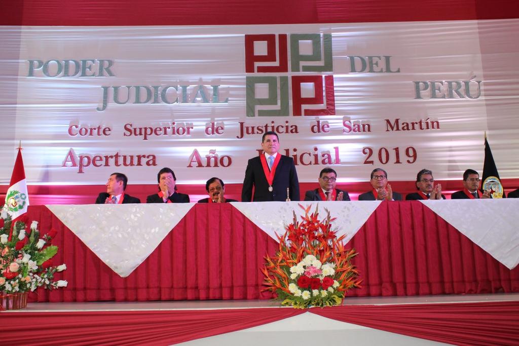 L a gestión del nuevo Presidente de la Corte Superior de Justicia de San Martín, Doctor José Antonio Vargas Martínez estará basada en las siguientes líneas estratégicas que desarrollará en su