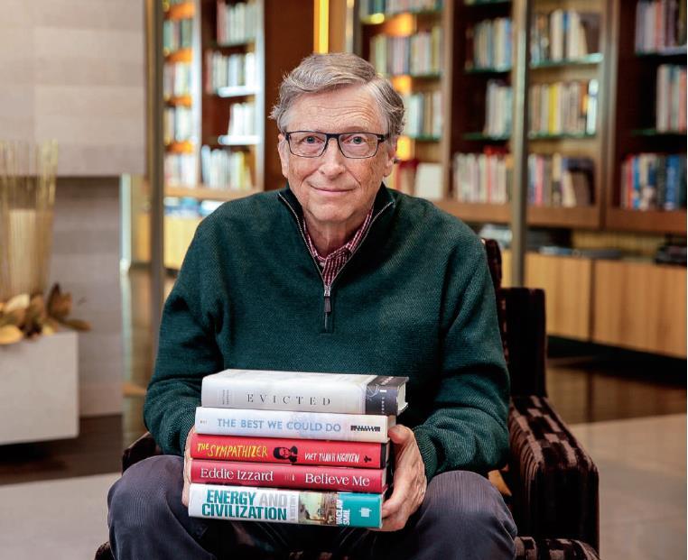 Microsoft co-founder Bill Gates is an avid reader of Vaclav Smil s books, including Energy and