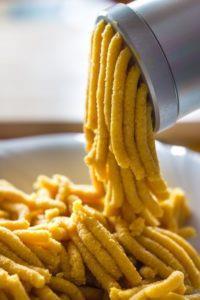 de rápida cocción Passatelli: Pasta