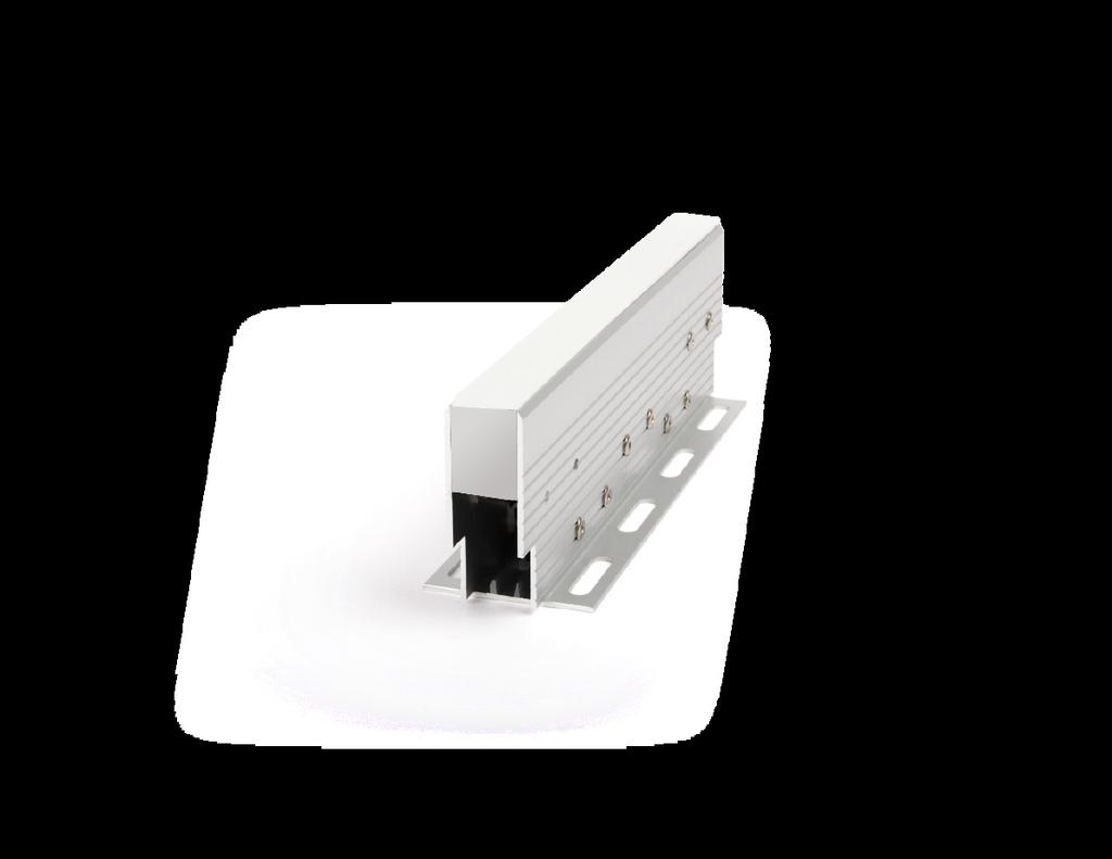 Continuous light for paths and squares Homogenous light without visible dots Linear rigid body Protection class IP67 Dimmable Small dimensions Easy serial connection Luz continua