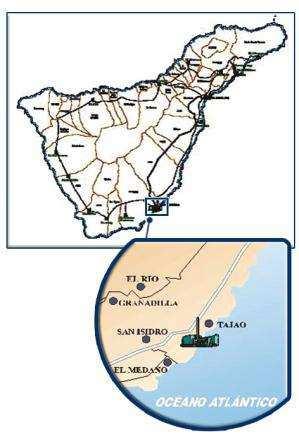 1. INTRODUCCIÓN La Central Térmica de Granadilla se encuentra situada junto a la punta del Camello, en el término municipal de Granadilla de Abona, al sureste de la isla de Tenerife, a unos 50 km de