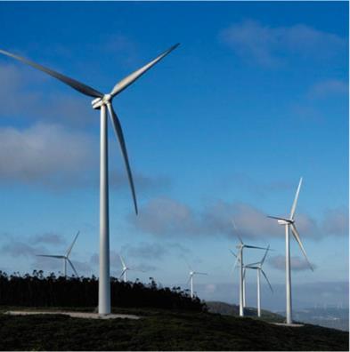 1.1 Definición: Las turbinas eólicas son dispositivos que utilizan la energía cinética del viento y la transforma en energía eléctrica útil.