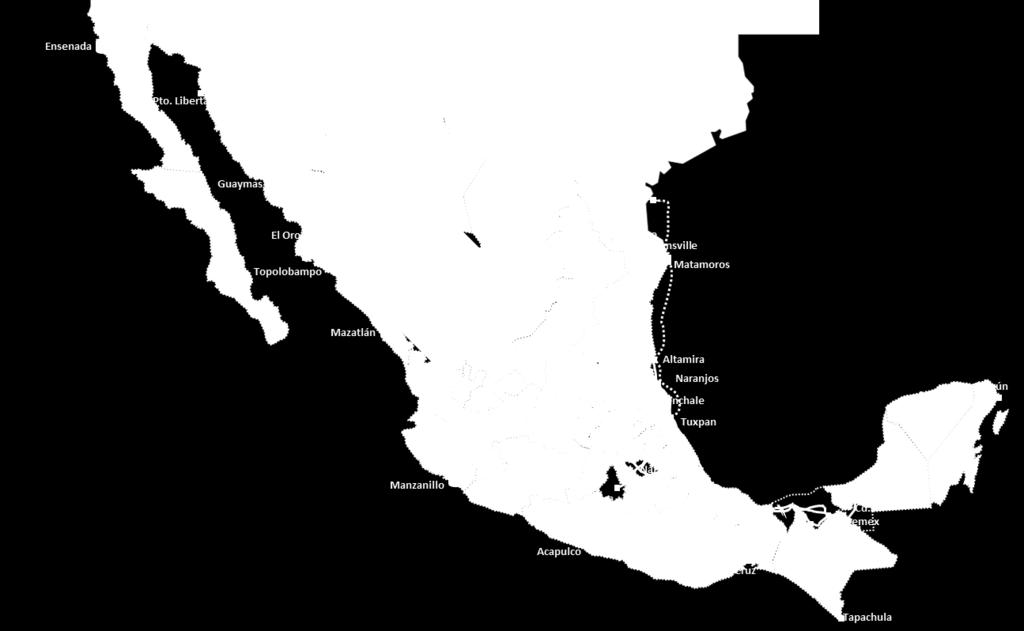 1. Expansión de la Red de Gasoductos Al inicio de la presente Administración, operaban en México 11,347 km de gasoductos de transporte. 9,118 km operados por Pemex. 2,229 km operados por terceros.
