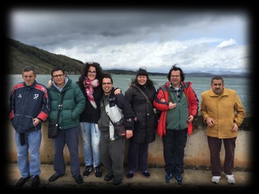Un grupo de usuarios y monitores de la Fundación San Cebrian nos visitaron el 15 de diciembre.