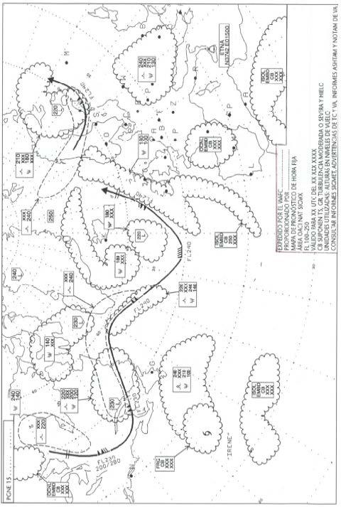 Documentación de vuelo Modelos de mapas y formularios LAR 203 Apéndice 1 Mapa del