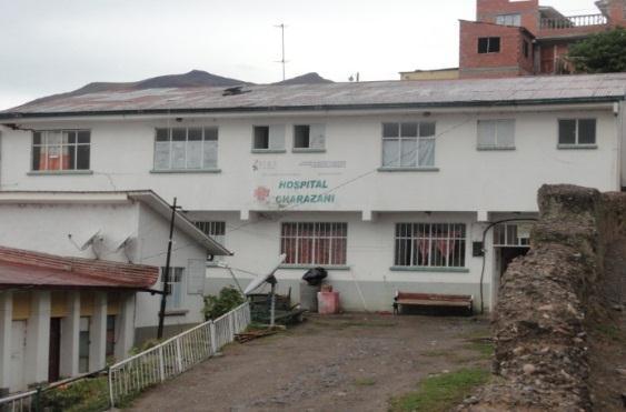 CUADRO N 40 HOSPITAL Hospital Hospital en el Municipio de Charazani.