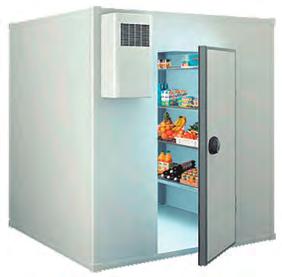 FRÍO A MEDIDA Cámara frigorífica estándar Boxcold Realizadas con componentes Made in Italy para garantizar un nivel cualitativo superior respetando todas las normas higiénico