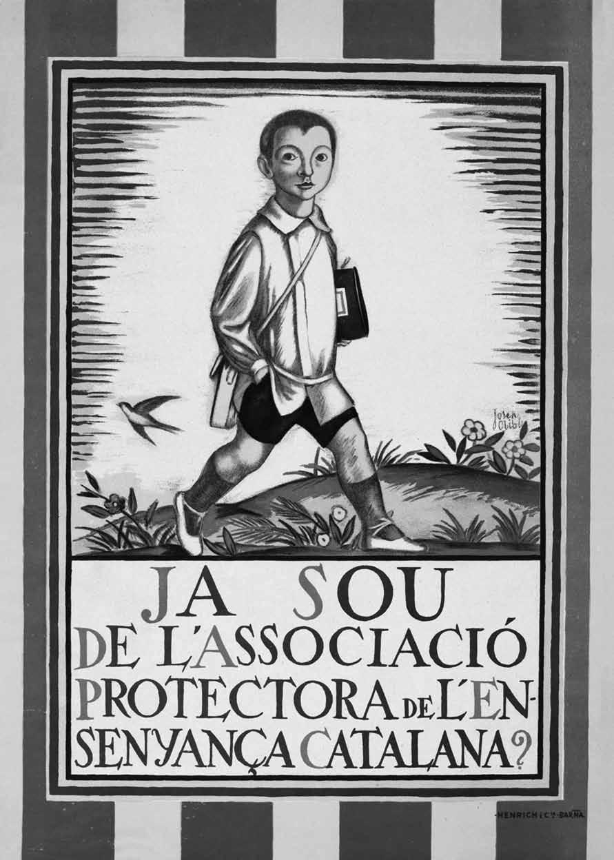 1921 El conegut cartell de propaganda de l Associació Protectora