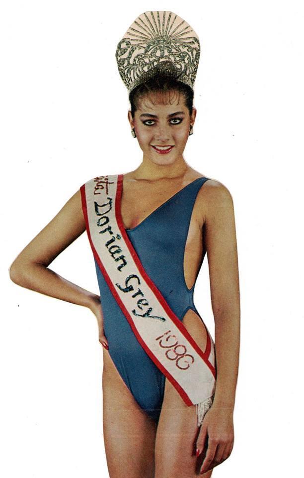 Martha Cristiana Merino Ponce de León, Señorita Puebla 1986, gana la primera corona nacional para su estado al obtener el título de Señorita Dorian Grey 1986 y