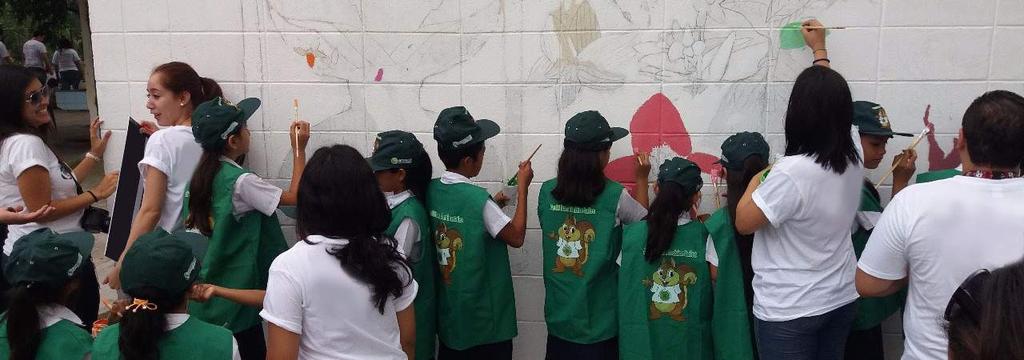 Durante la actividad participaron más de 200 niños y niñas, de 10 Centros Escolares pertenecientes al Programa Guardianes Ambientales que han sido patrocinados por el Banco de América Central y