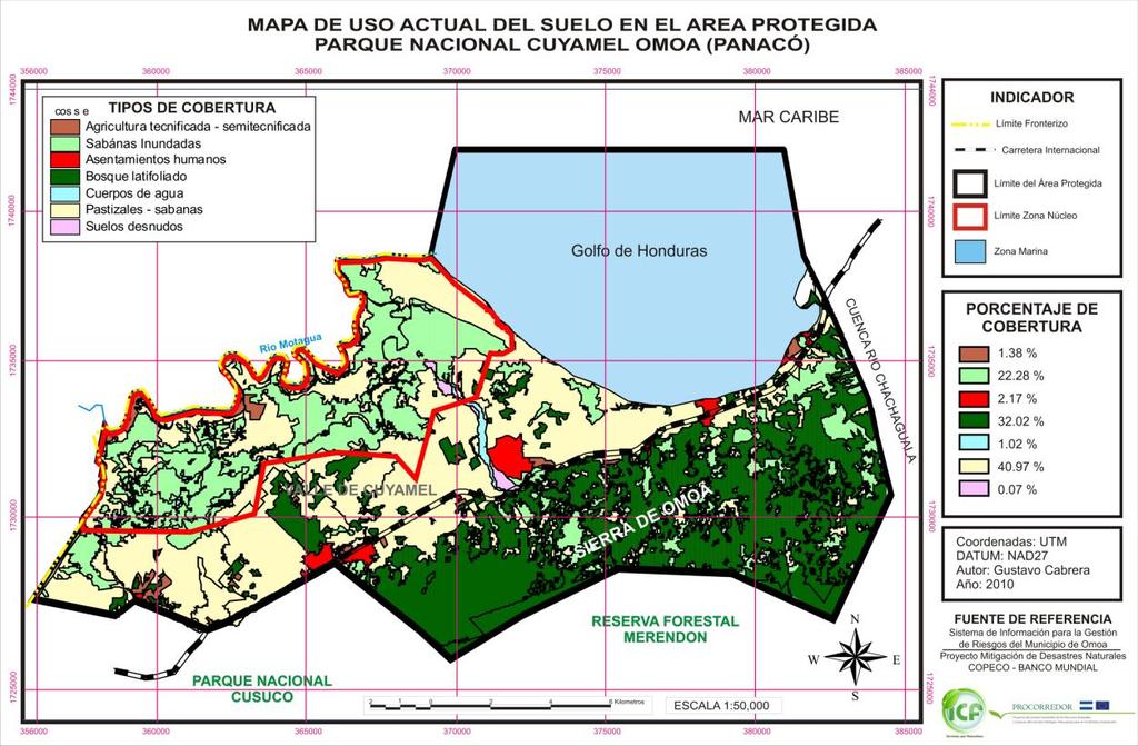 organizaciones que se han formado como CANATUR, AETUR-Omoa y otras que ya realizan actividades turísticas como ser ADETURMA (Masca), Rawacala (El Paraíso) Parque Ecológico San Ignacio (Masca) y otros