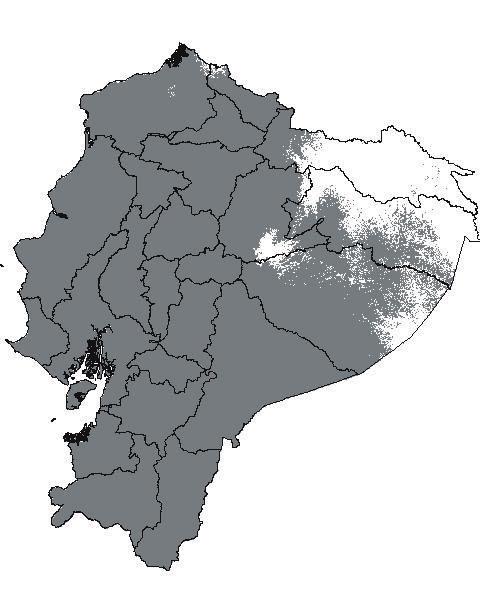 Materiales y métodos Modelamiento de la distribución de Hoplias malabaricus en Ecuador continental Obando Moreno & Ayala Espinoza.
