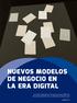 NUEVOS MODELOS DE NEGOCIO EN LA ERA DIGITAL