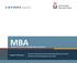 MBA. Doble Titulación. Master en Dirección y Administración de Empresas